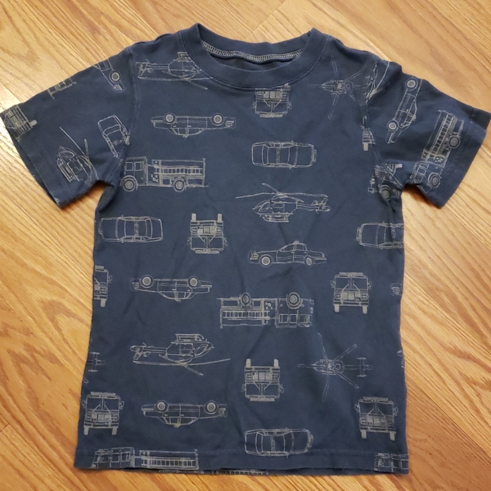Cute Vehicle Boys Tee